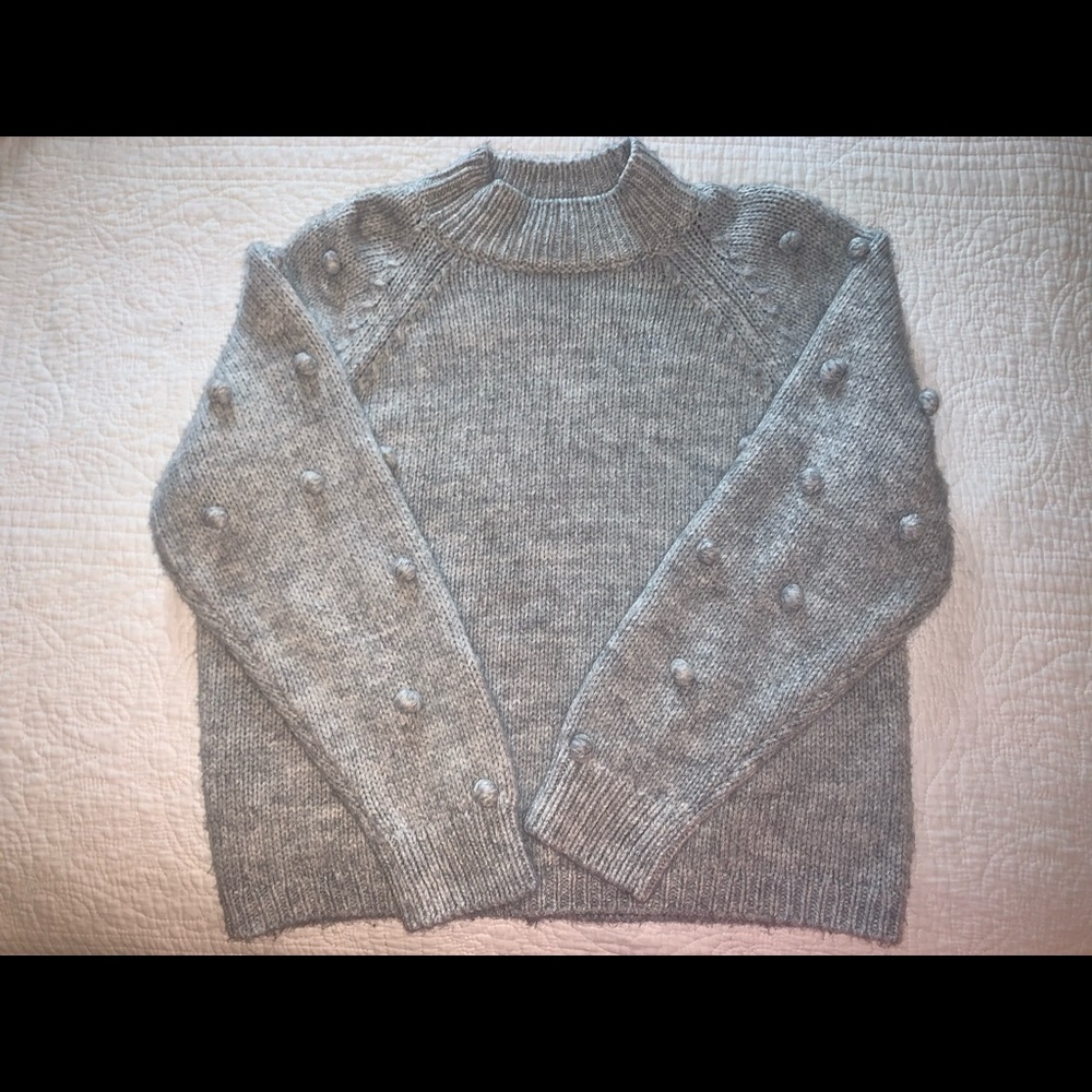 Gray sweater